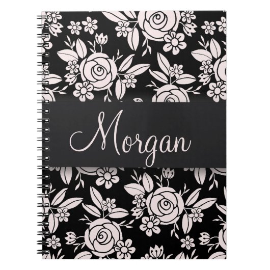 Soft Pink Roses Notizblock (Vorderseite)