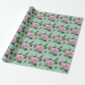 Soft Pink Roses With Subtle Lavender Highlights  Geschenkpapier (Ungerollt)