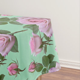 Soft Pink Roses With Subtle Lavender Highlights  Tischdecke
