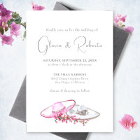 Soft Pink Sombrero Bougainvillea Blume Hochzeit
