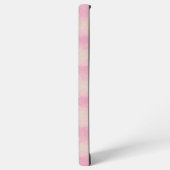 Soft Pink Stripe Phone Case Samsung Galaxy Hülle (Linke Seite)