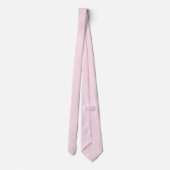 Soft Pink Tie for Prom, Office, and Special Occasi Krawatte (Rückseite)