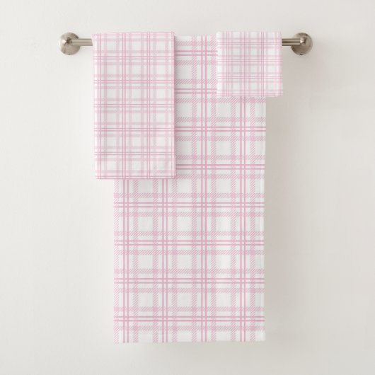 Soft Pink Towels – Elegant Touch for Any Bath Badhandtuch Set (Insitu)