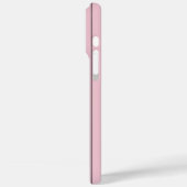 Soft Pink Vertical Stripe Pattern Minimal Case-Mate iPhone Hülle (Rückseite / Links)