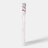 Soft Pink Watercolor Sakura Blossoms iPhone Case (Rückseite / Rechts)