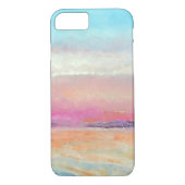 Soft Pinks und Blues Painted Sunset Case-Mate iPhone Hülle (Rückseite)