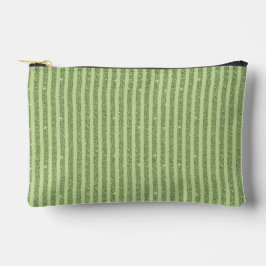 Soft Pistachio Glitter Style Minimal Pattern Zubehörtasche