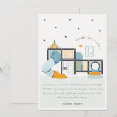 Soft Play Center Indoor Dschungelgymnastik Kinderg Dankeskarte (Vorne/Hinten)