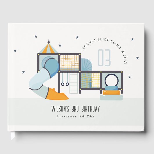 Soft Play Center Indoor Dschungelgymnastik Kinderg Gästebuch (Vorderseite)