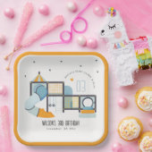 Soft Play Center Indoor Dschungelgymnastik Kinderg Pappteller (Party)