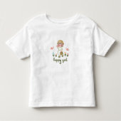 Soft & Playful Design Sweet Cartoon Girl tshirt (Vorderseite)