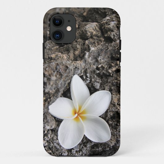 Soft Plumeria Case-Mate iPhone Hülle (Rückseite)