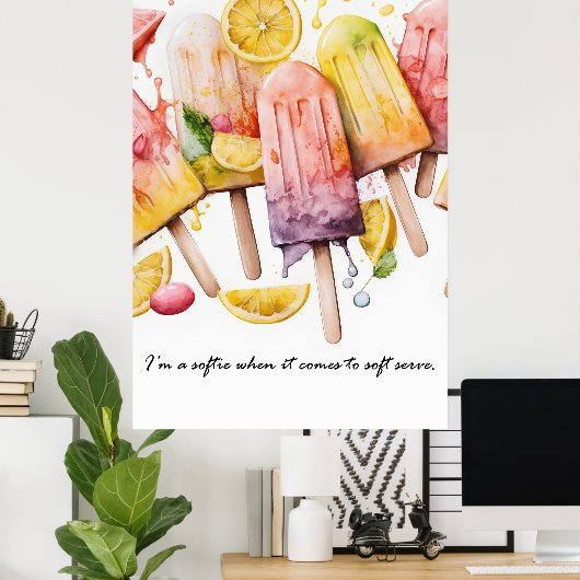 Soft-Poster Poster (Heimbüro)