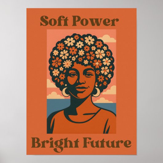 Soft Power, Bright Future - Art Poster (Vorne)