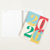 Soft Primary Bold Color Block Planner Planer (Anzeige)