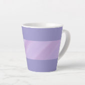 Soft Purple Aesthetic Latte Mug Milchtasse (Rechte Ecke)