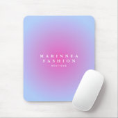 Soft Purple Blue Gradient Aura  Mousepad (Mit Mouse)