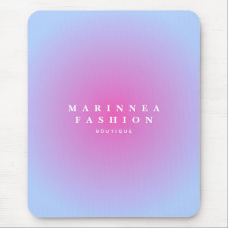 Soft Purple Blue Gradient Aura  Mousepad