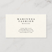 Soft Purple Blue Gradient Aura  Visitenkarte (Rückseite)