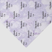 Soft Purple Marble Drip Seidenpapier (Ausschnitt)
