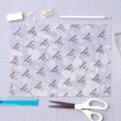 Soft Purple Marble Drip Seidenpapier (Handwerk)