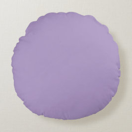 Soft Purple,Solid ,Modern Throw Pillow Rundes Kissen