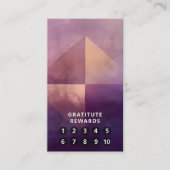 Soft Quadrant | Minimales Design Visitenkarte (Vorderseite)