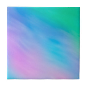 Soft Rainbow Colored Sky Fliese