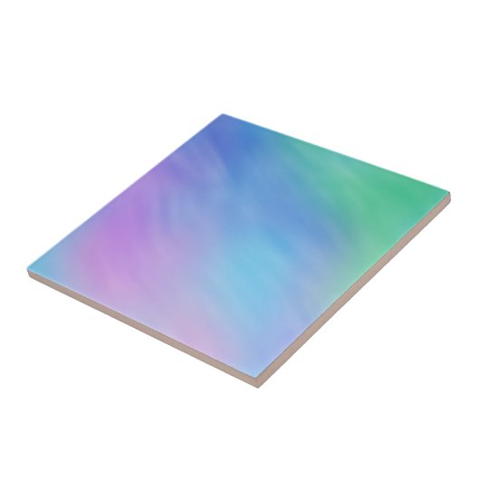 Soft Rainbow Colored Sky Fliese (Seite)