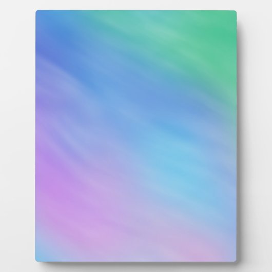 Soft Rainbow Colored Sky Fotoplatte (Vorderseite)