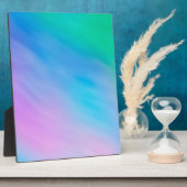 Soft Rainbow Colored Sky Fotoplatte (Seite)
