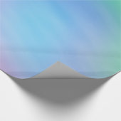 Soft Rainbow Colored Sky Geschenkpapier (Ecke)