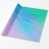 Soft Rainbow Colored Sky Geschenkpapier (Ungerollt)