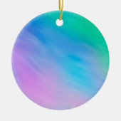 Soft Rainbow Colored Sky Keramikornament (Vorne)