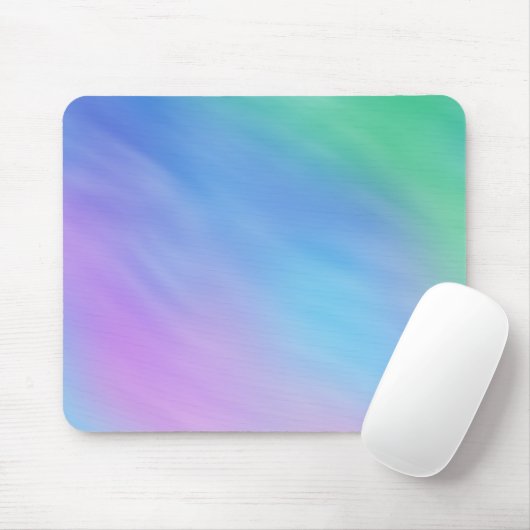 Soft Rainbow Colored Sky Mousepad (Mit Mouse)