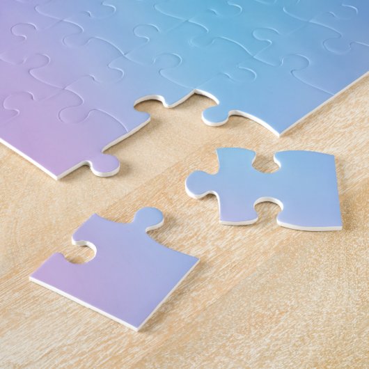 Soft Rainbow Colored Sky Puzzle (Seite)