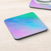 Soft Rainbow Colored Sky Untersetzer (Linke Seite)