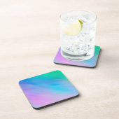 Soft Rainbow Colored Sky Untersetzer (Rechte Seite)