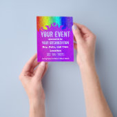 Soft Rainbow Flaming Event Flyer (Gruppe)