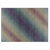 Soft Rainbow Ombre Schneidebrett (Vorderseite)
