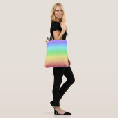 Soft Rainbow-Totbeutel Tasche (Am Model)
