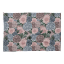 Soft Romance Peony Pattern - Pink und Blues in Mut