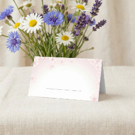 Soft, Romantic Cherry Blossom Wedding Table name Platzkarte