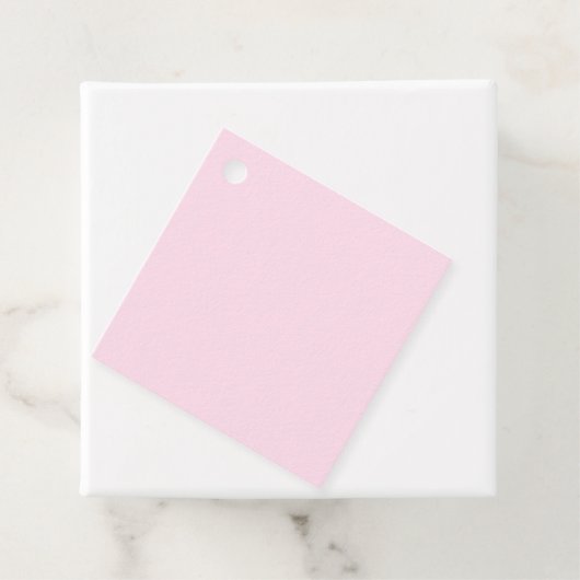 Soft Rosa Geschenkanhänger (Beispiel)