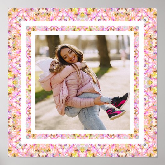 Soft Rosa Poster (Vorne)