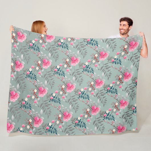 Soft Rose Fleecedecke (Beispiel)
