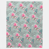 Soft Rose Fleecedecke (Vorderseite)