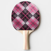 Soft Rose Kariert Tischtennis Schläger (Vorderseite)