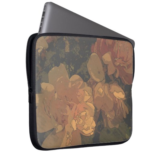 Soft Rose Laptopschutzhülle (Vorne Rechts)