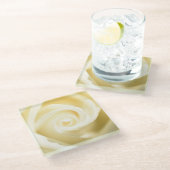 Soft Rose Print Untersetzer (Schrägansicht)